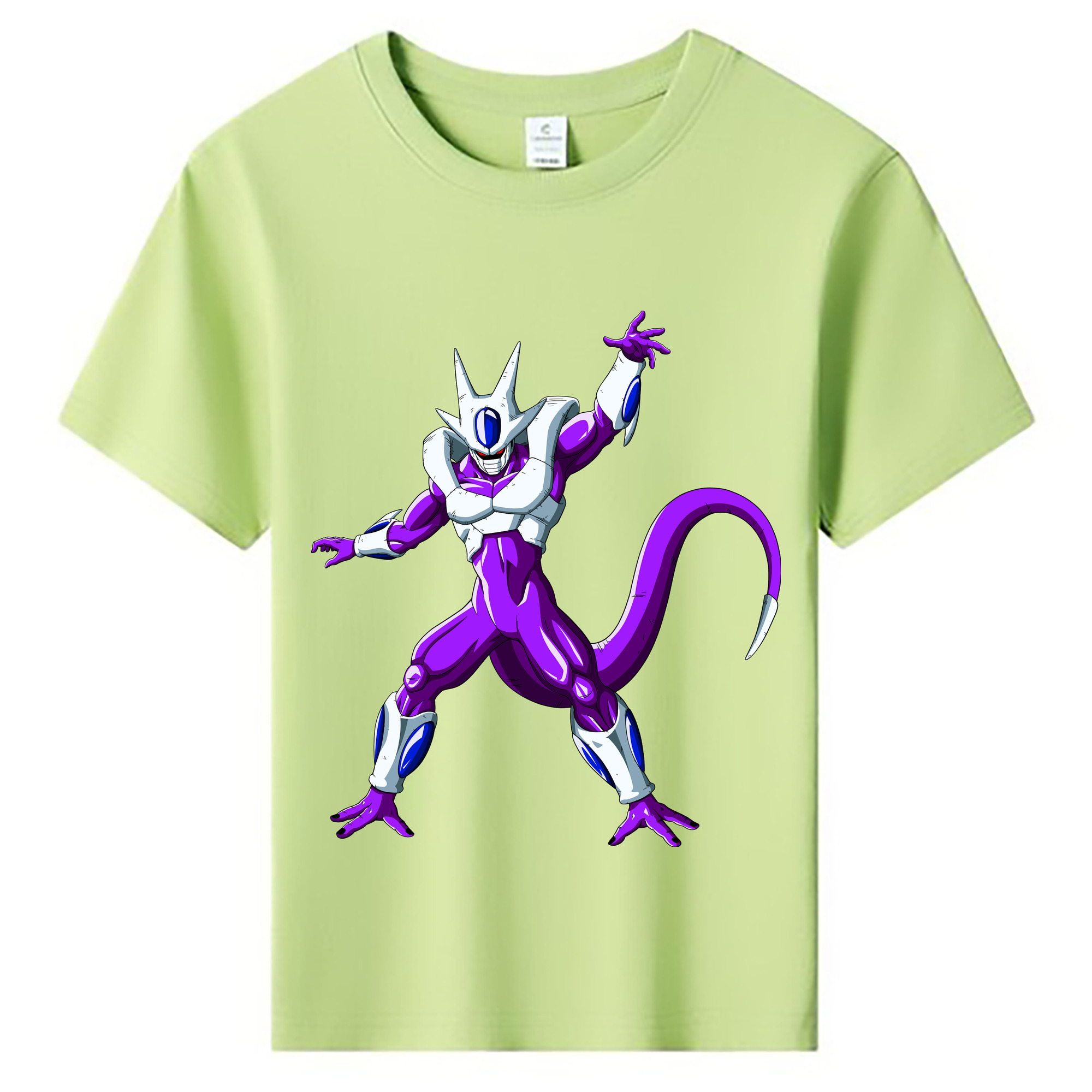 （画像用） ドラゴンボール クウラ DRAGON BALL Cooler Coora 綿100％キッズTシャツ（フロントプリント）